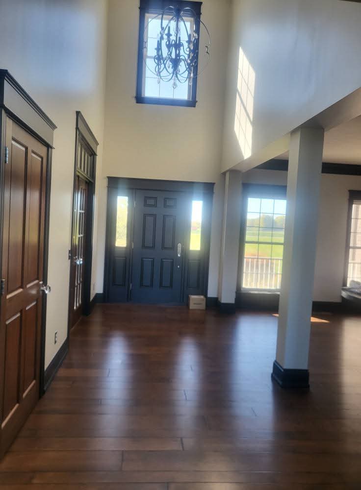 Interior painting with olive feature in Centerville